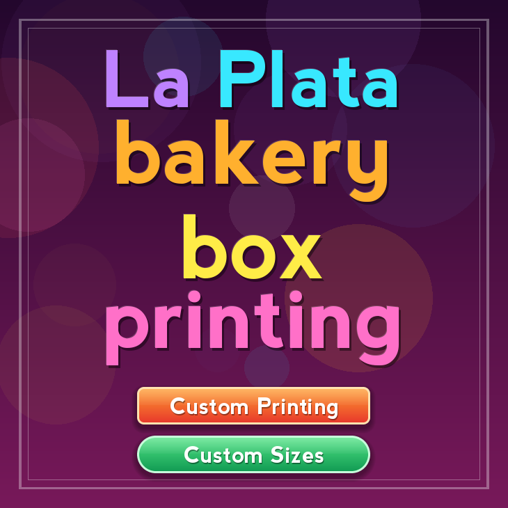 La Plata bakery box printing