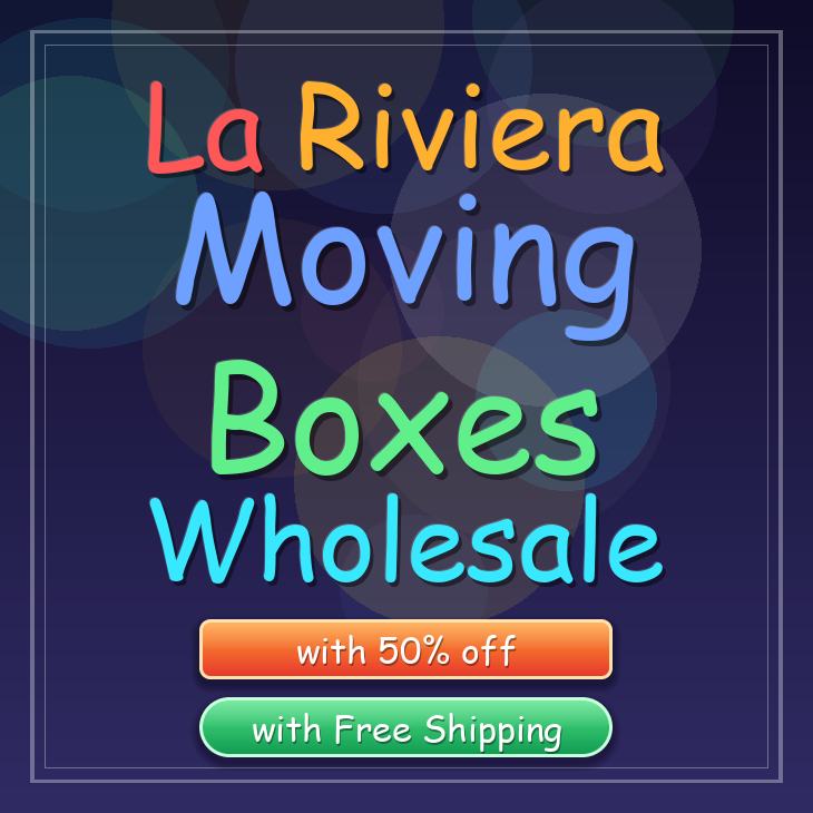 La Riviera moving boxes