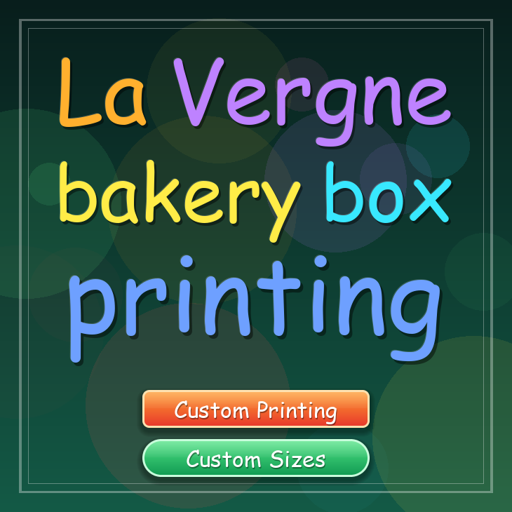 La Vergne bakery box printing