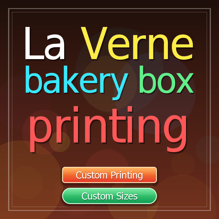 La Verne bakery box printing