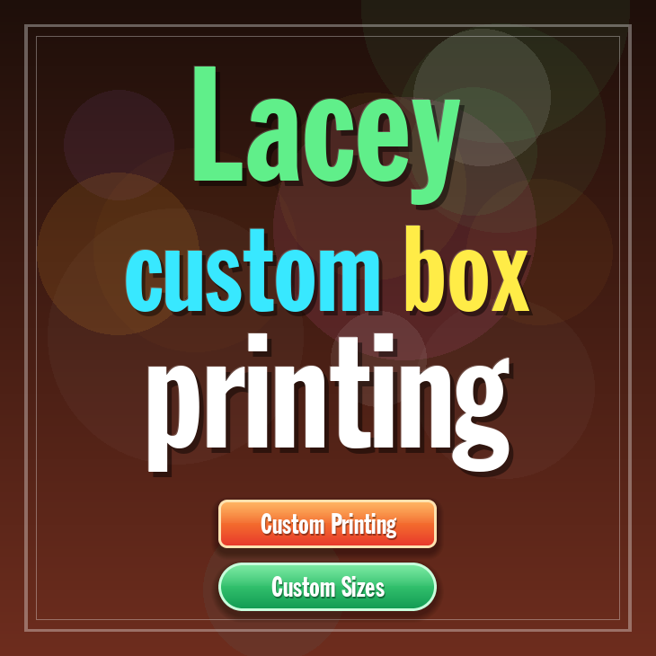 Lacey custom box printing