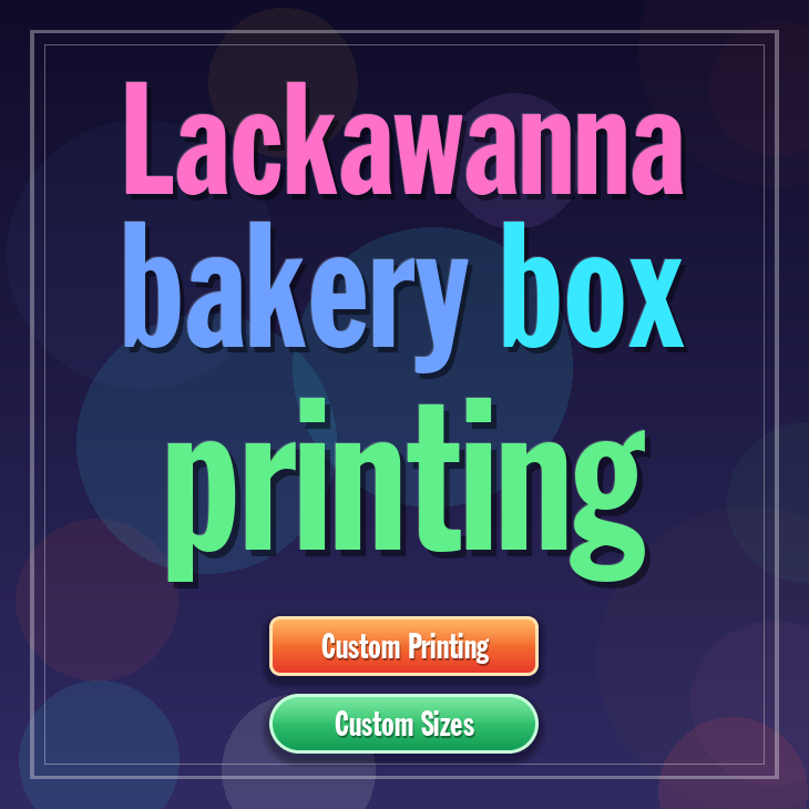 Lackawanna bakery box printing