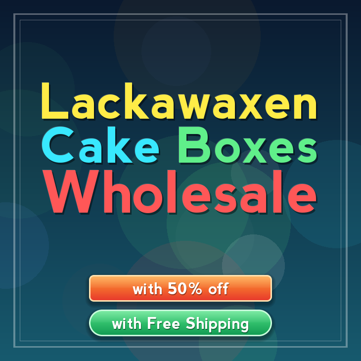 Lackawaxen cake boxes