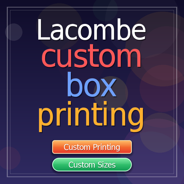 Lacombe custom box printing