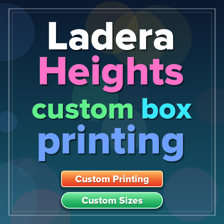 Ladera Heights custom box printing