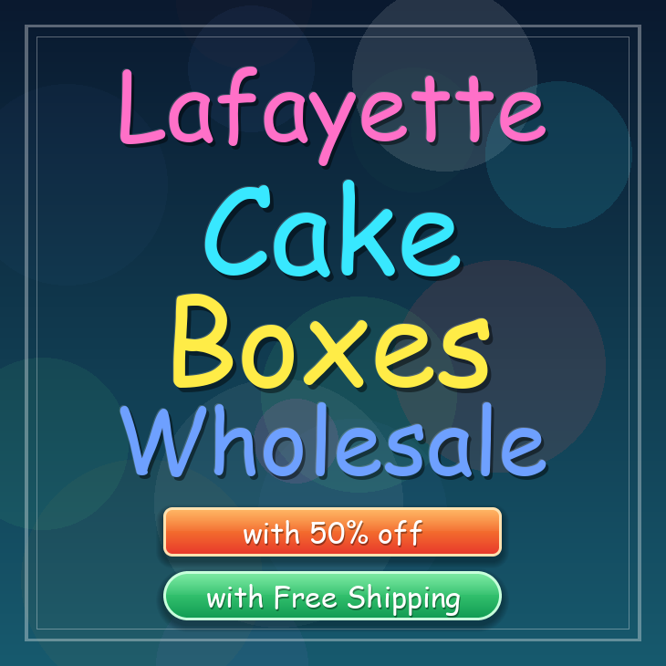Lafayette cake boxes