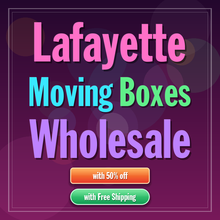 Lafayette moving boxes