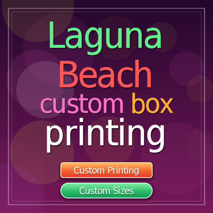 Laguna Beach custom box printing