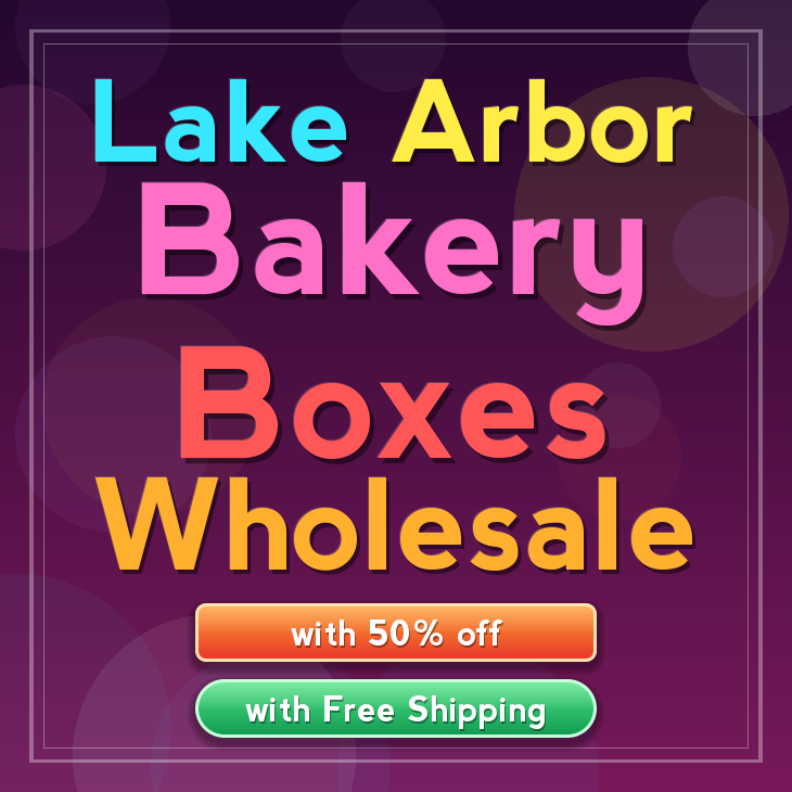 Lake Arbor bakery boxes