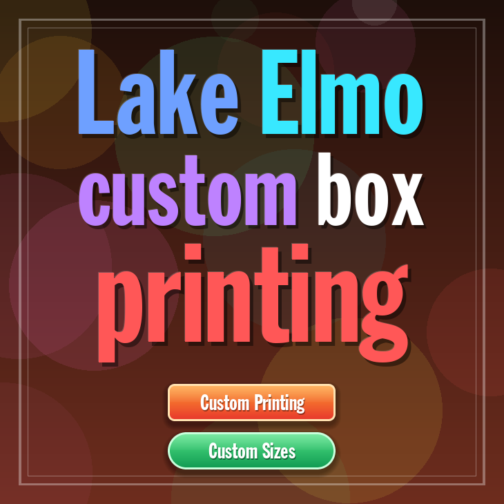 Lake Elmo custom box printing