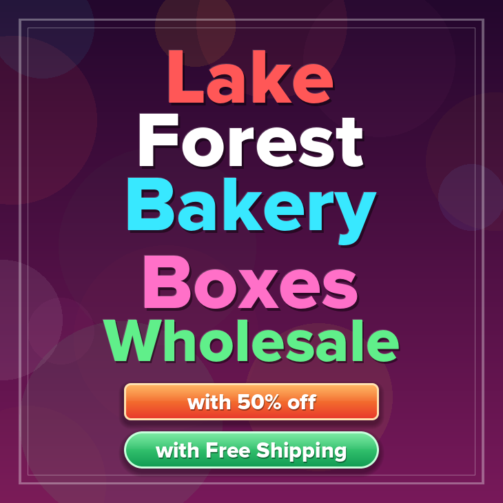 Lake Forest bakery boxes