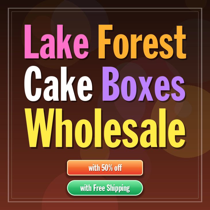 Lake Forest cake boxes