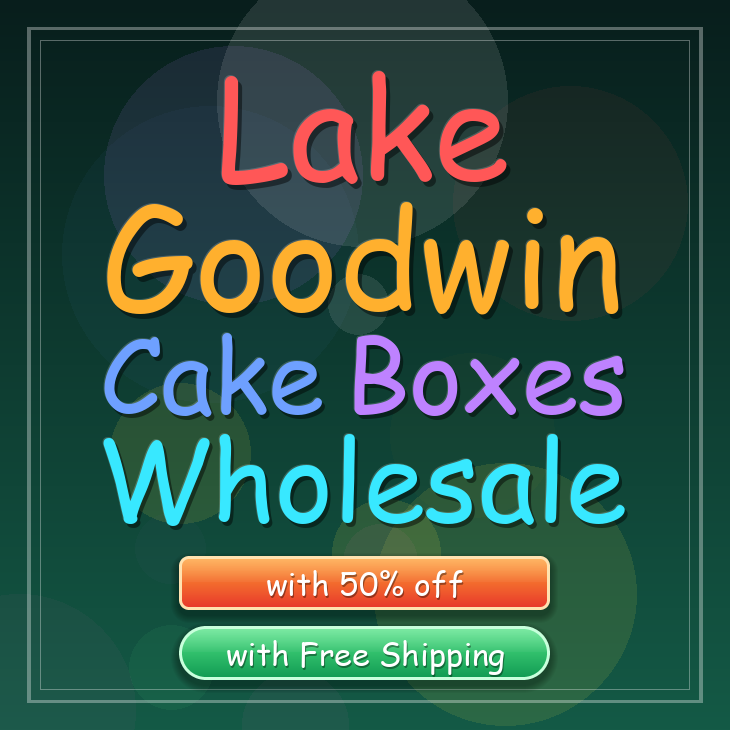 Lake Goodwin cake boxes