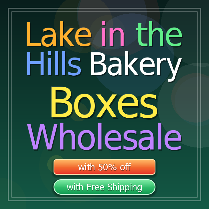 Lake In The Hills bakery boxes