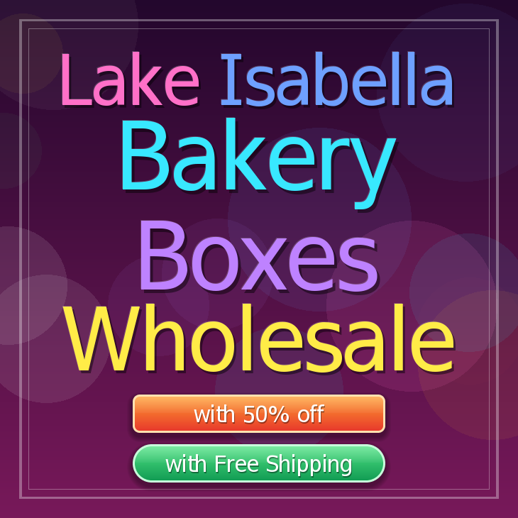 Lake Isabella bakery boxes