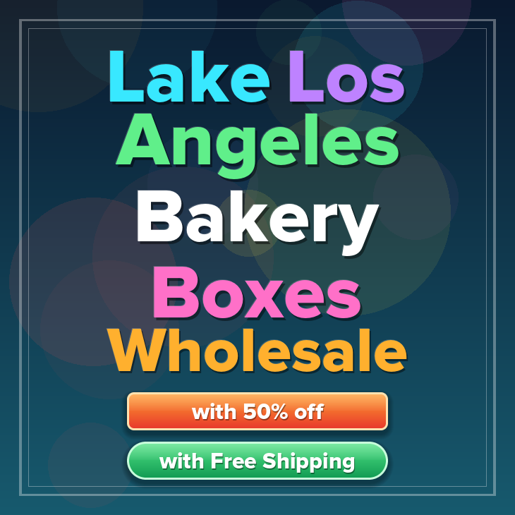 Lake Los Angeles bakery boxes