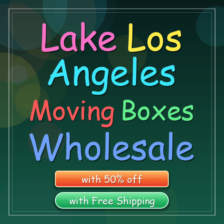 Lake Los Angeles moving boxes