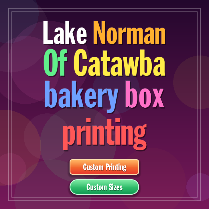 Lake Norman Of Catawba bakery box printing