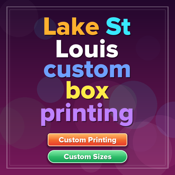 Lake St Louis custom box printing
