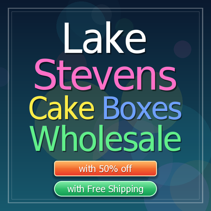 Lake Stevens cake boxes