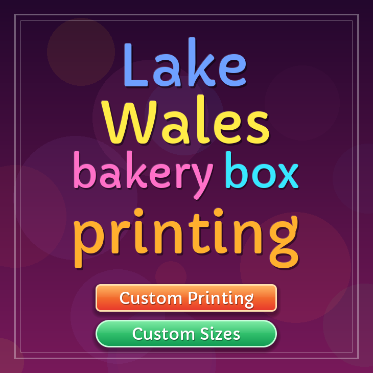 Lake Wales bakery box printing