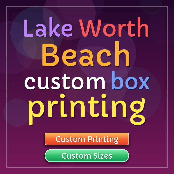 Lake Worth Beach custom box printing