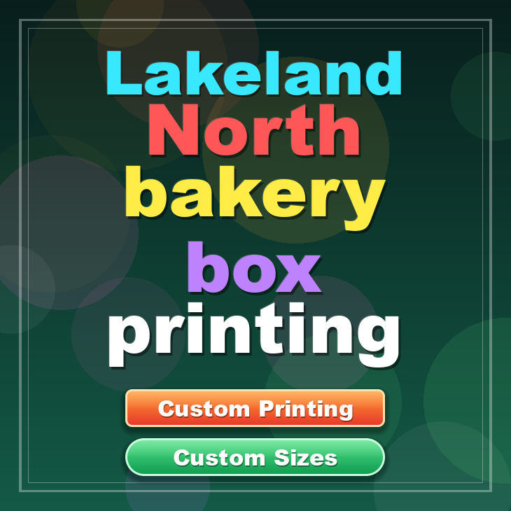 Lakeland North bakery box printing