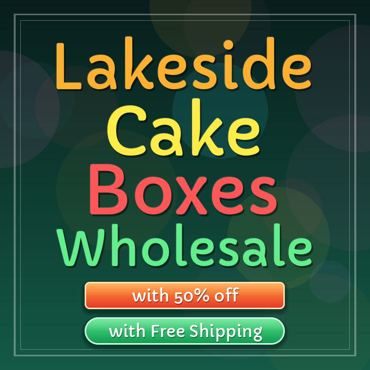 Lakeside cake boxes