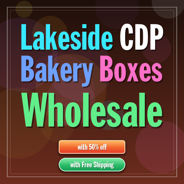 Lakeside Cdp bakery boxes