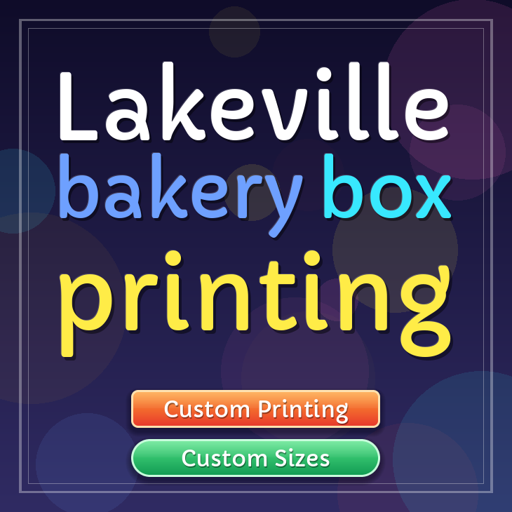 Lakeville bakery box printing