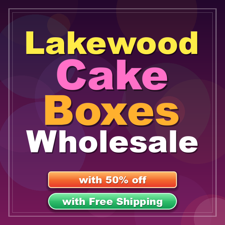 Lakewood cake boxes