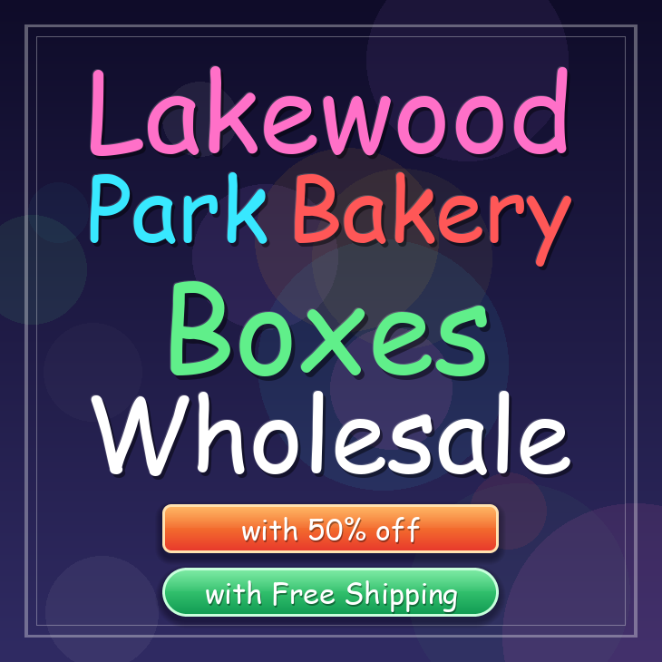 Lakewood Park bakery boxes