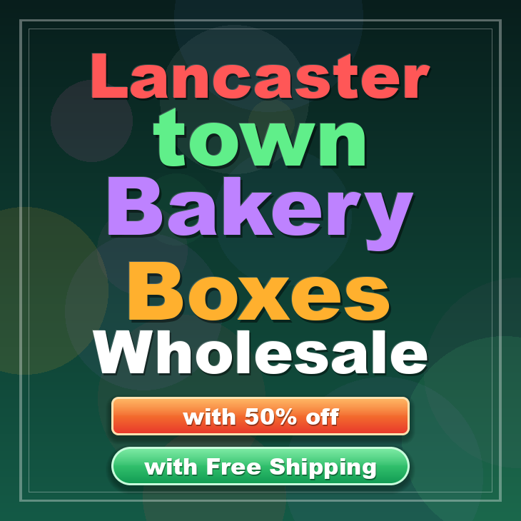 Lancaster Town bakery boxes