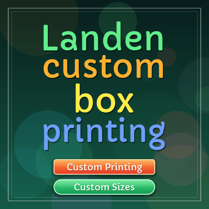 Landen custom box printing