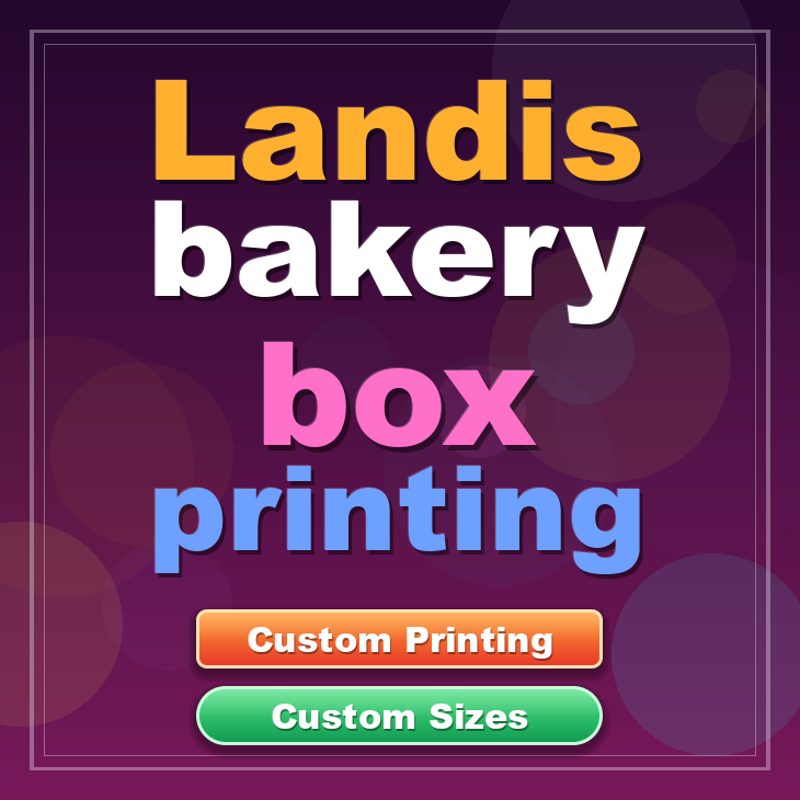 Landis bakery box printing