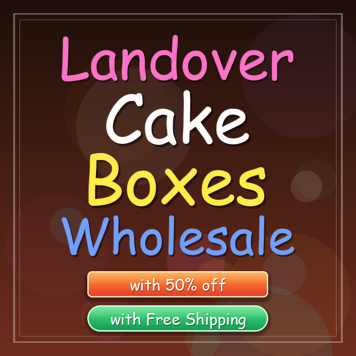 Landover cake boxes