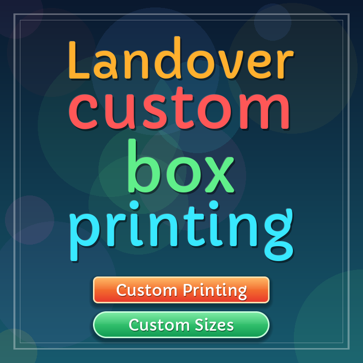 Landover custom box printing
