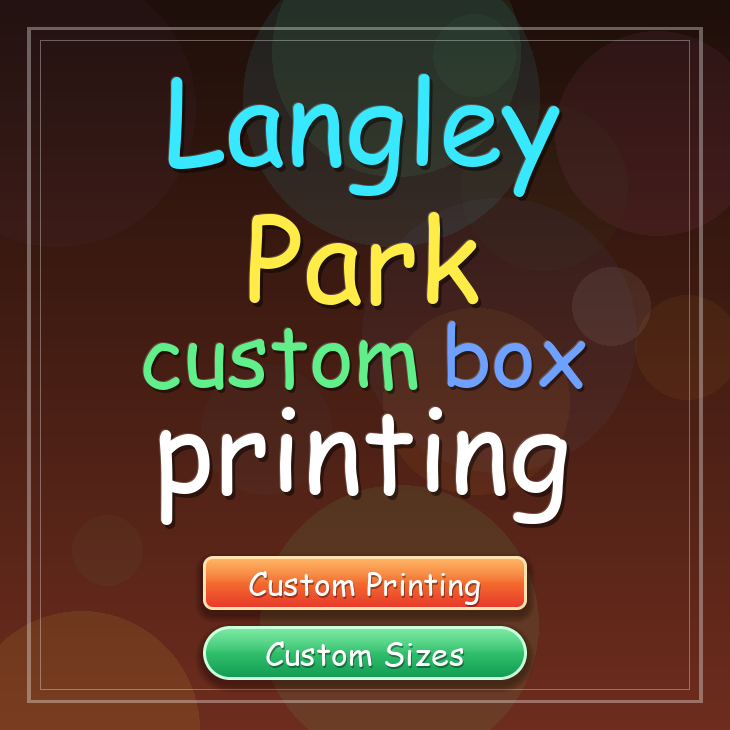 Langley Park custom box printing