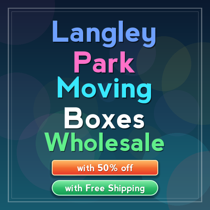Langley Park moving boxes