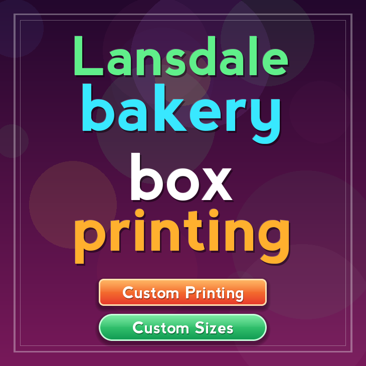 Lansdale bakery box printing