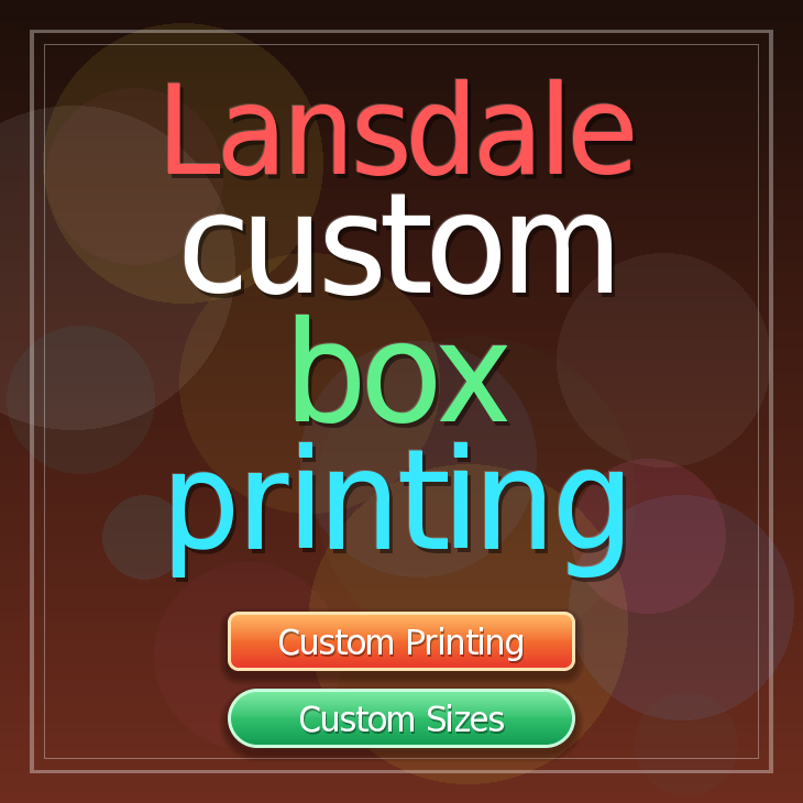 Lansdale custom box printing