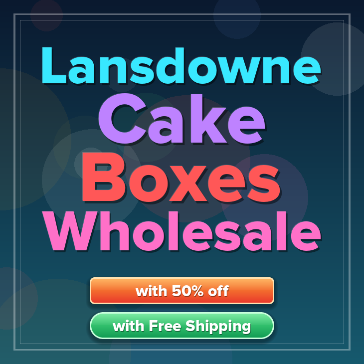 Lansdowne cake boxes