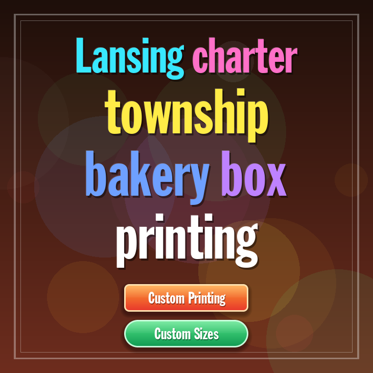 Lansing Charter Township bakery box printing