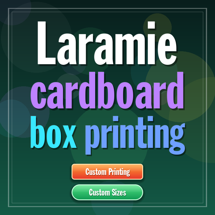 Laramie cardboard box printing