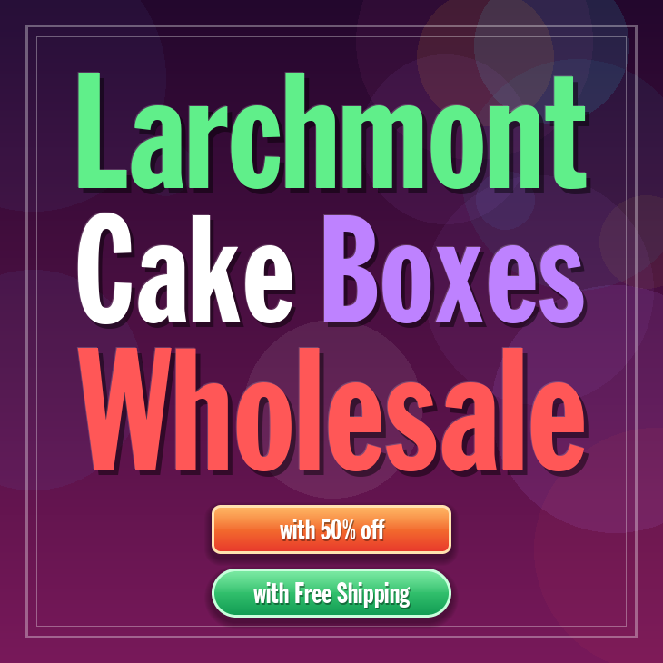 Larchmont cake boxes