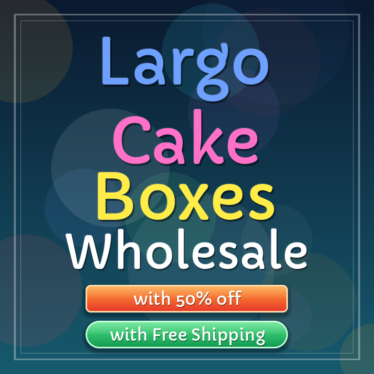 Largo cake boxes