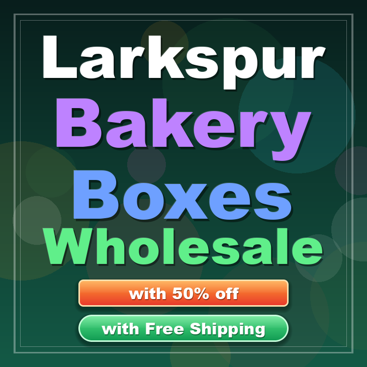 Larkspur bakery boxes