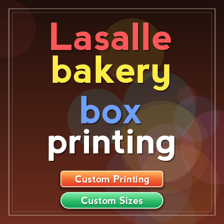 Lasalle bakery box printing