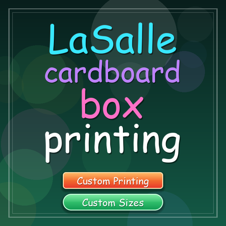 LaSalle cardboard box printing