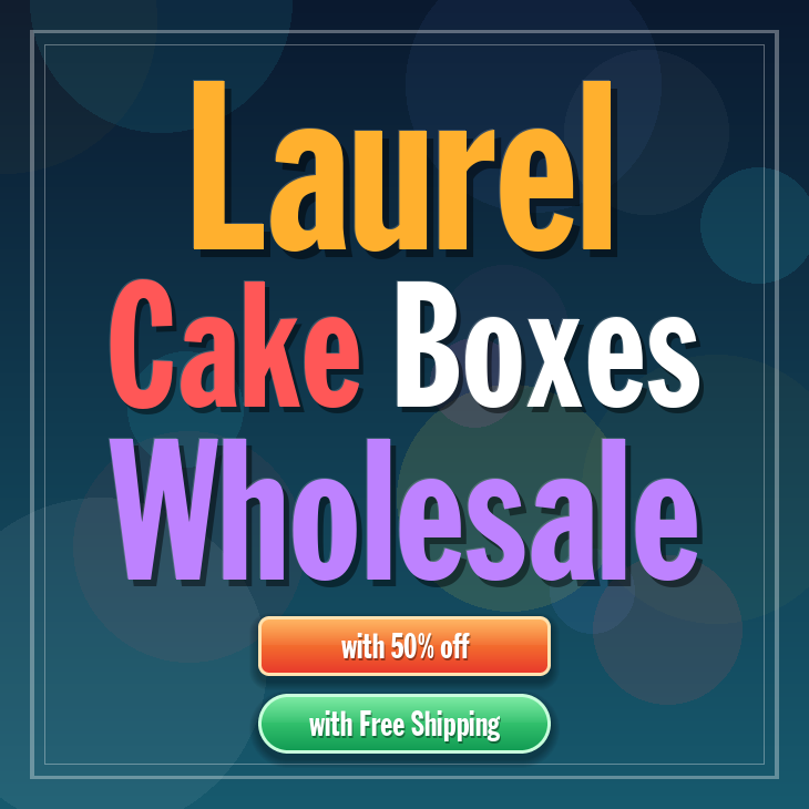 Laurel cake boxes
